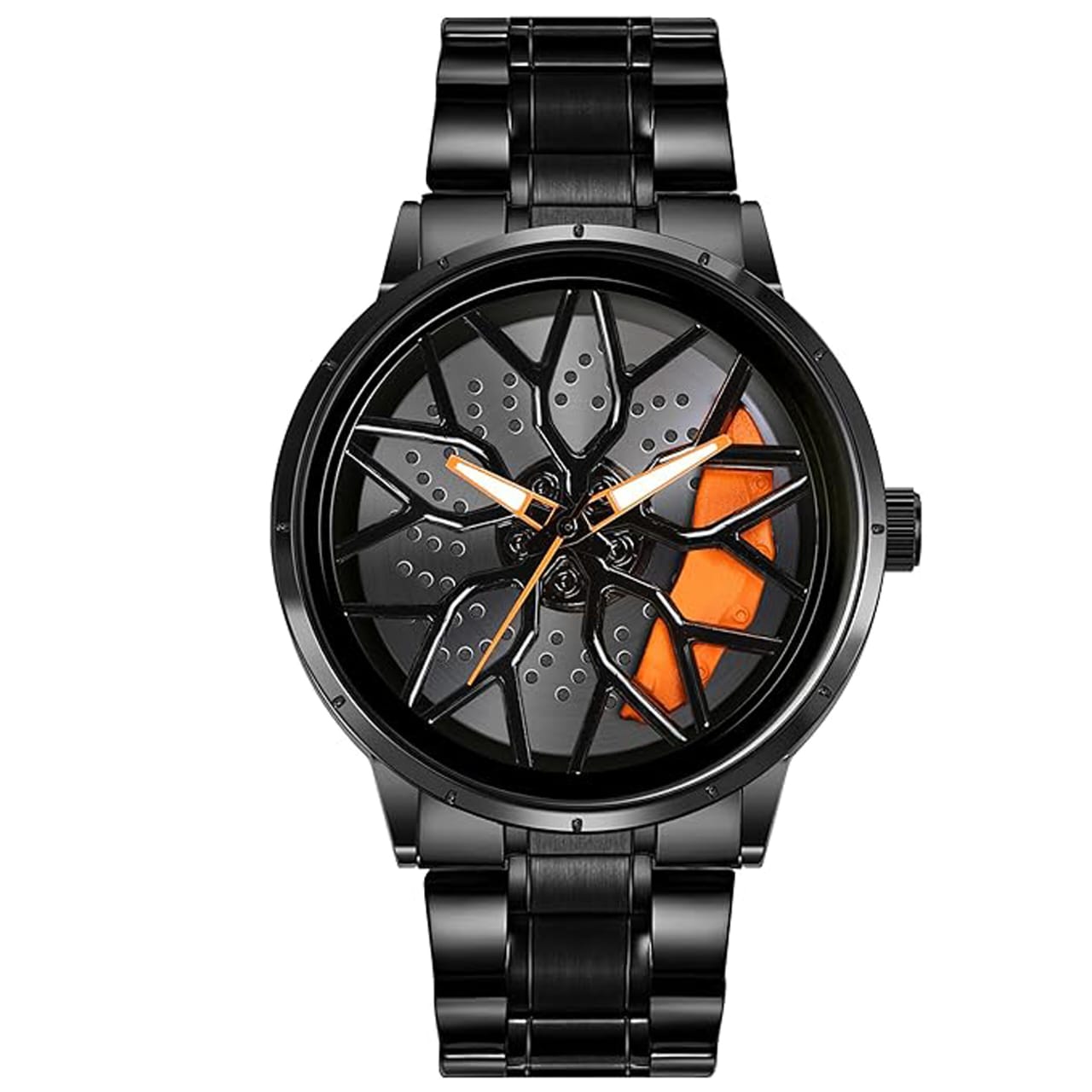 All New Gyro watches rotating 360 degree with 7a quality metal strap